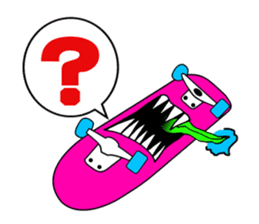 Monster mouse and skate boards sticker #296097