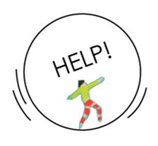 Dancing "STAMP" sticker #296198