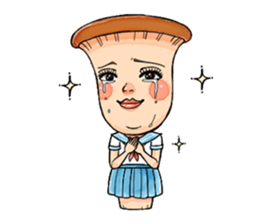 Everyday mushroom sticker #296269