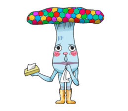 Everyday mushroom sticker #296275