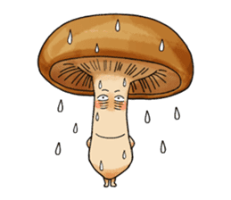Everyday mushroom sticker #296283