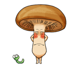Everyday mushroom sticker #296284
