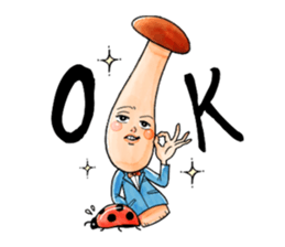 Everyday mushroom sticker #296296
