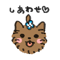 drawn by hand wide variety of dogs sticker #296432