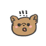 drawn by hand wide variety of dogs sticker #296445