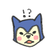 drawn by hand wide variety of dogs sticker #296446