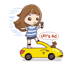 Katy's wonderful life sticker #296953