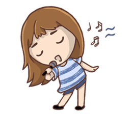 Katy's wonderful life sticker #296954