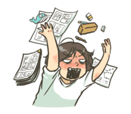 Munin & Mr.Whale sticker #297289