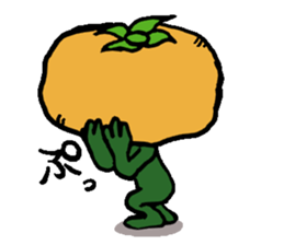 persimmon man sticker #297547