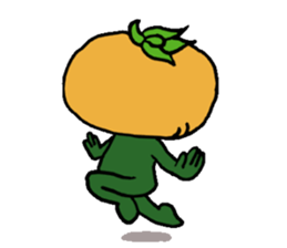 persimmon man sticker #297551