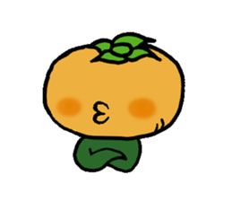 persimmon man sticker #297553