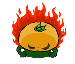 persimmon man sticker #297565