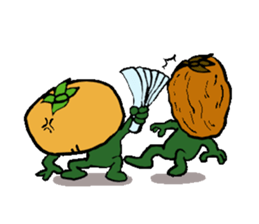 persimmon man sticker #297567