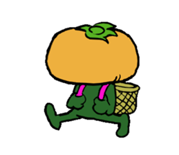 persimmon man sticker #297569