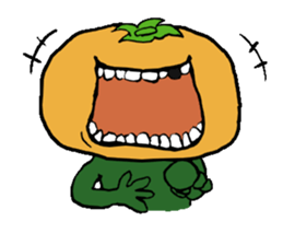 persimmon man sticker #297574