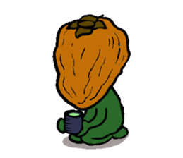 persimmon man sticker #297577