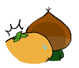 persimmon man sticker #297578