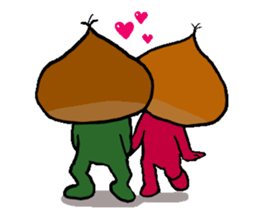 persimmon man sticker #297581