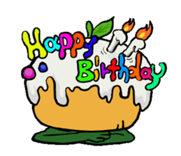 persimmon man sticker #297584