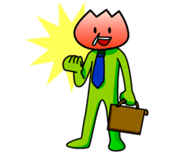 Cheerful Tulip sticker #297798