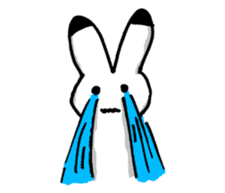 yasashii rabbit sticker #297950
