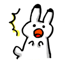 yasashii rabbit sticker #297961