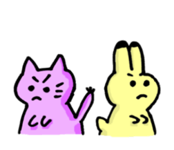 yasashii rabbit sticker #297967