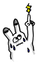 yasashii rabbit sticker #297982