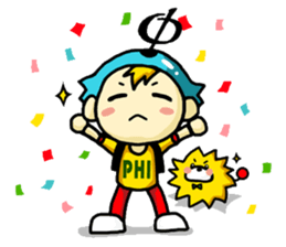 Do your best, Mr. PHI! sticker #298188