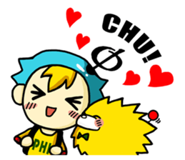 Do your best, Mr. PHI! sticker #298191