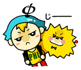 Do your best, Mr. PHI! sticker #298193