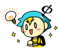 Do your best, Mr. PHI! sticker #298212