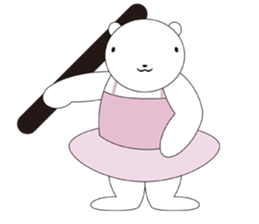 A life of three bears and one panda sticker #298469