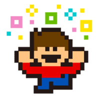 DOTMAN'S 8bit BOY sticker #298764