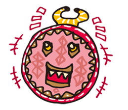 African masks sticker #298865