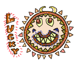 African masks sticker #298873