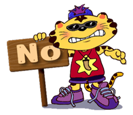 Crazy Genki Tiger sticker #298951