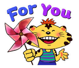 Crazy Genki Tiger sticker #298952