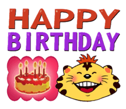 Crazy Genki Tiger sticker #298973