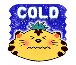 Crazy Genki Tiger sticker #298974