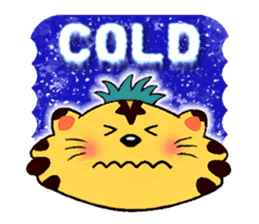 Crazy Genki Tiger sticker #298974