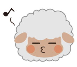 Shalom Sheep sticker #299005
