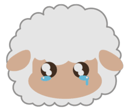 Shalom Sheep sticker #299021