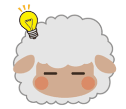 Shalom Sheep sticker #299024