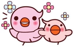 parent-child Piyo sticker #299226