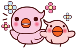 parent-child Piyo sticker #299226