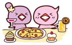 parent-child Piyo sticker #299259