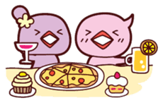 parent-child Piyo sticker #299259