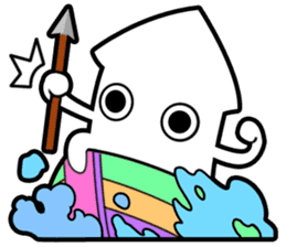 Suruming : the gaming squid sticker #299790